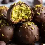 Dubai Chocolate Recipe bars with gold and pistachio topping