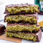 Luxury Dubai Pistachio Chocolate Bar with roasted pistachios