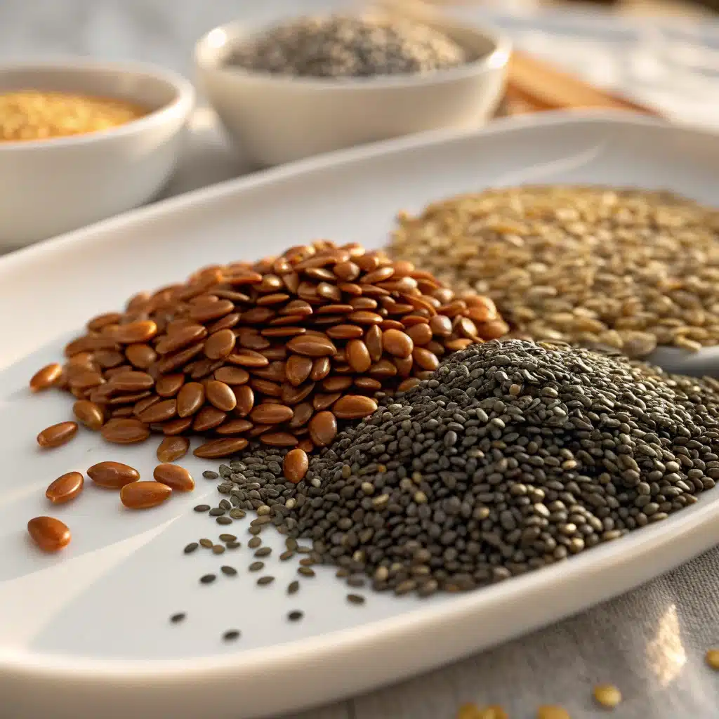 Chia and flaxseeds for bariatric seed recipe