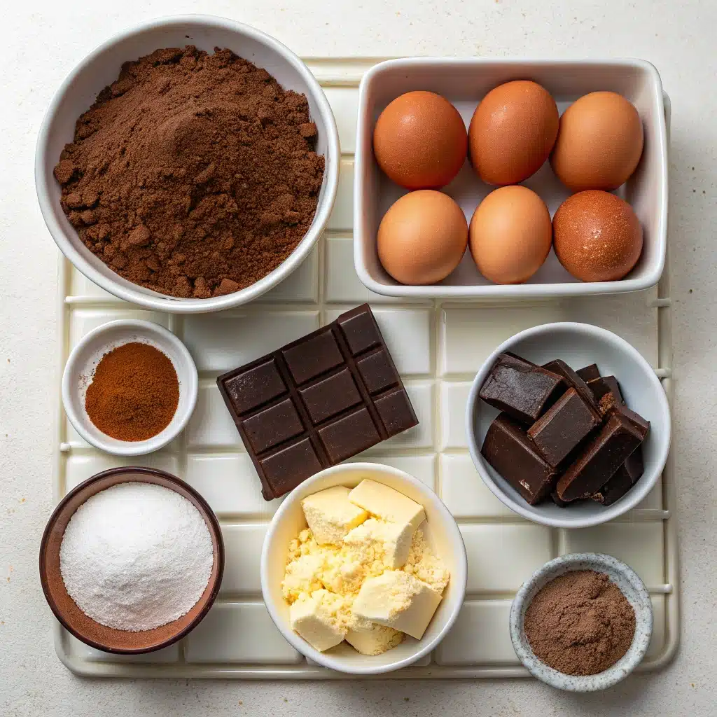 ingredients for death by chocolate cake recipe