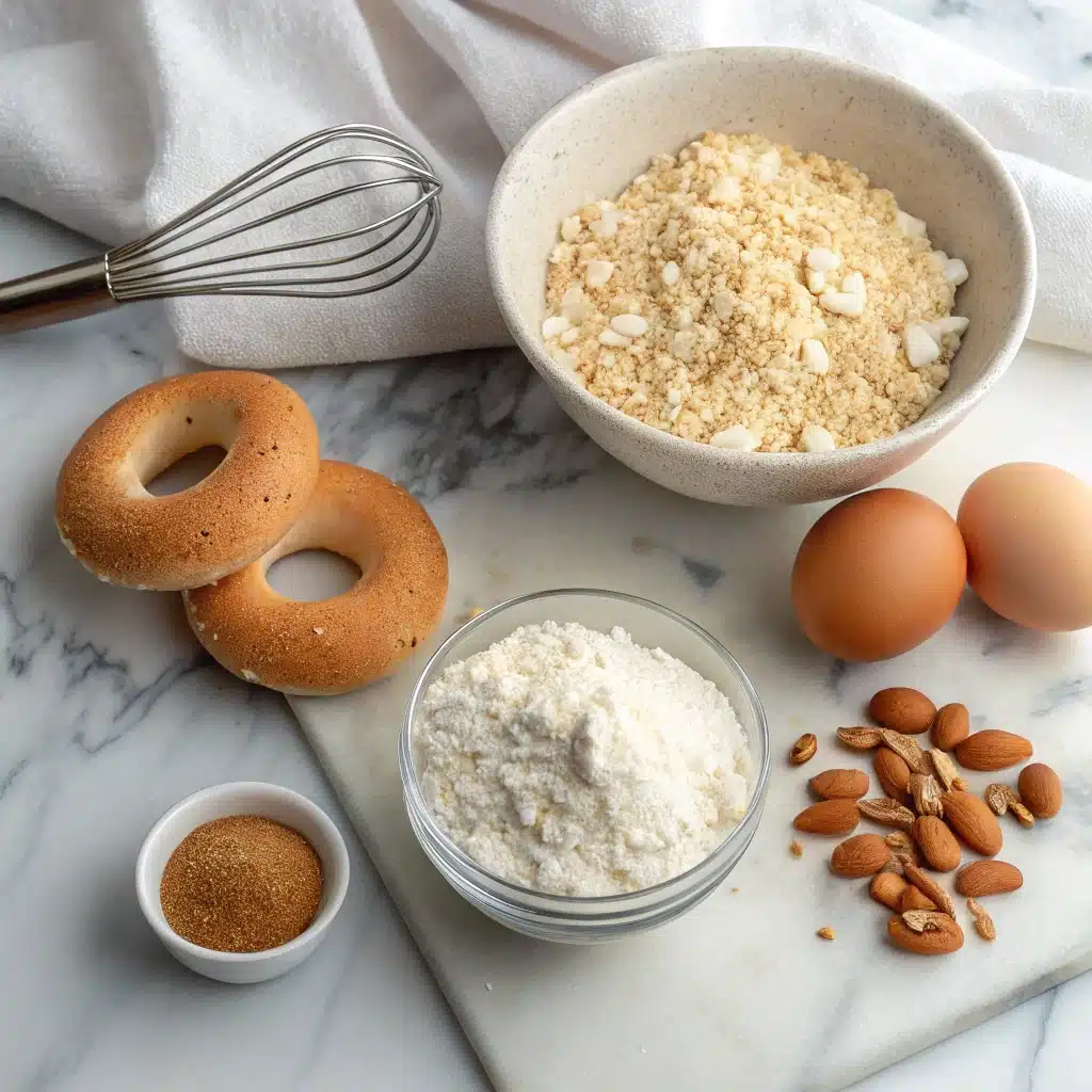 Cottage cheese and gluten-free flour for bagel recipe
