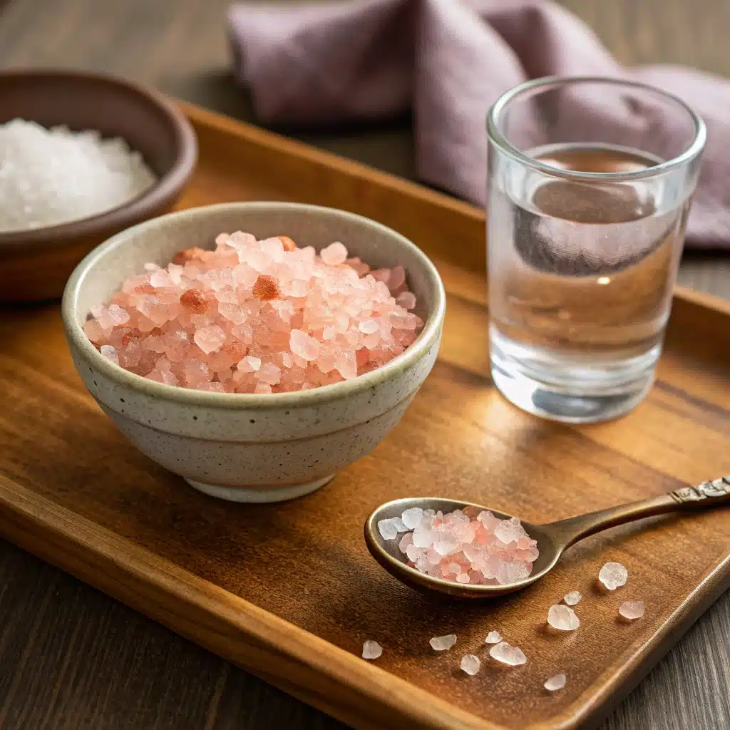 Japanese pink salt for weight loss trick
