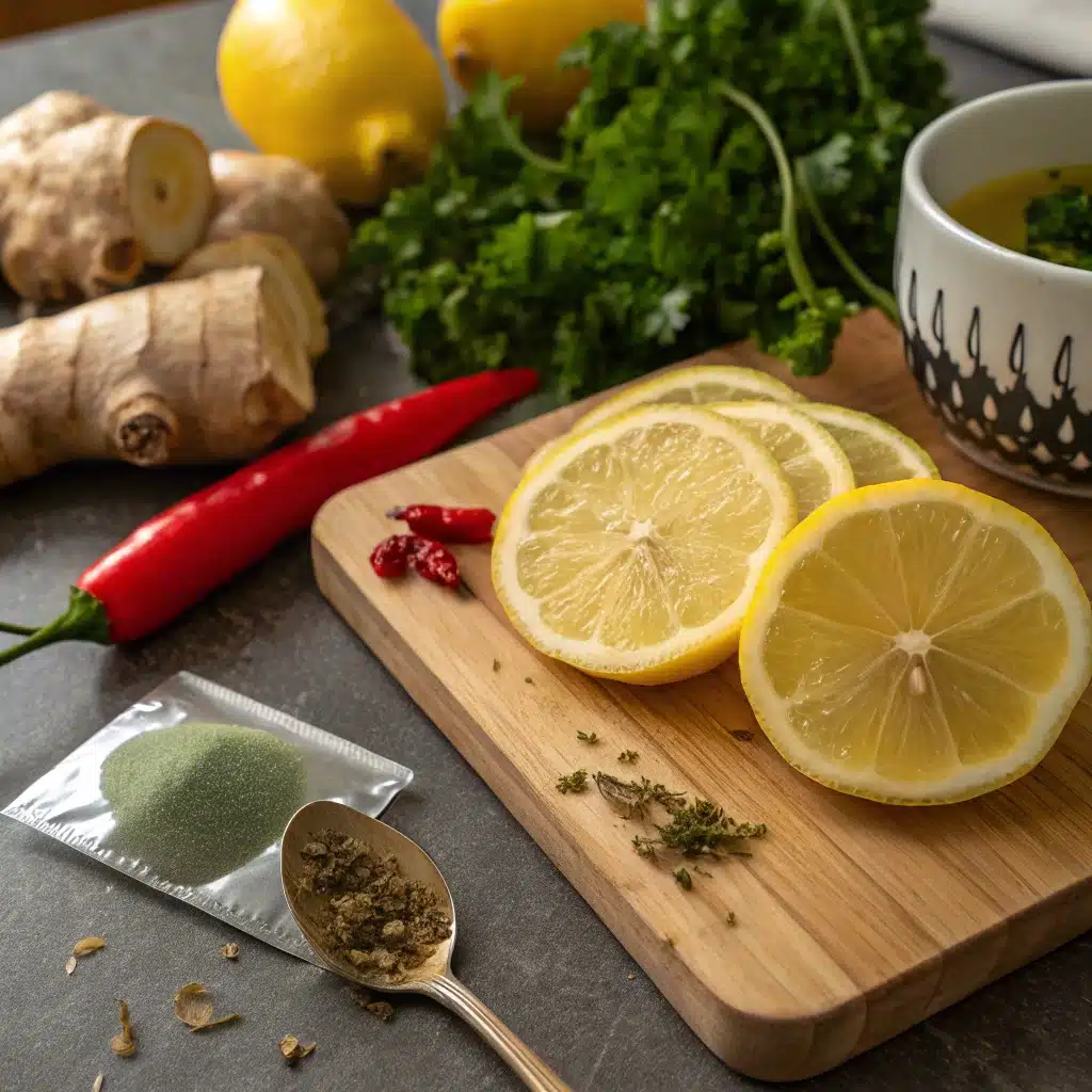 Ingredients for Natural Zepbound Recipe for Weight Loss