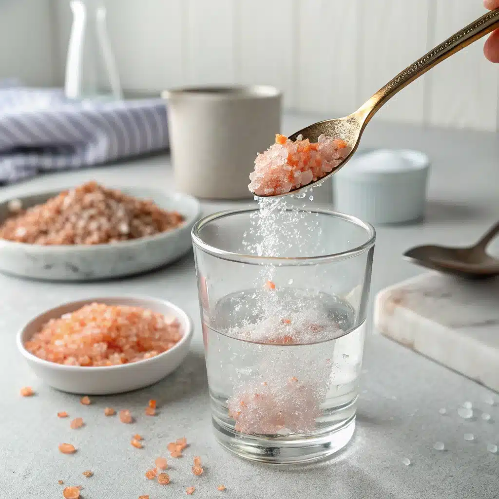 daily dosage of pink salt for weight loss