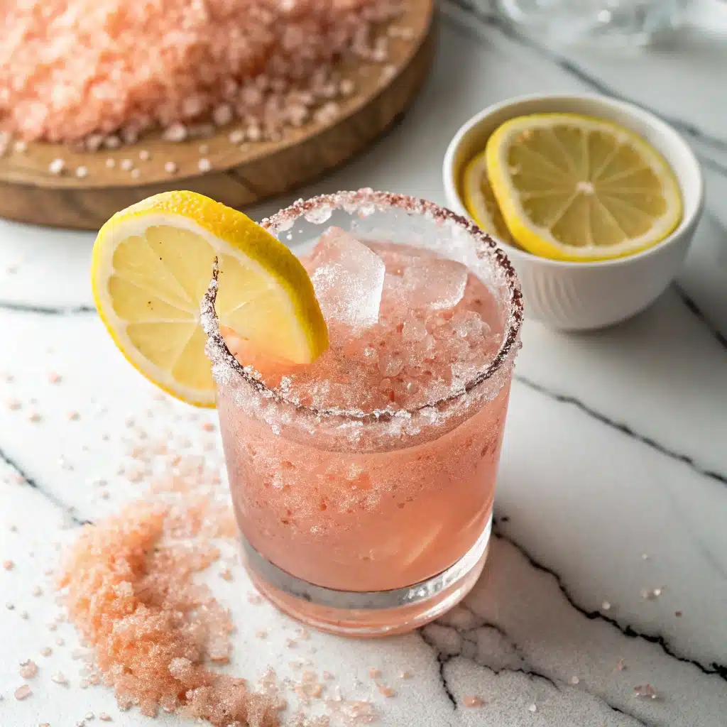 Pink Salt Weight Loss Recipe for Women morning detox drink