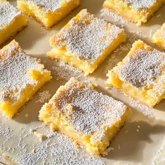 2 Ingredient Lemon Bars fresh