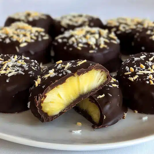 Chocolate pineapple taco dessert trend