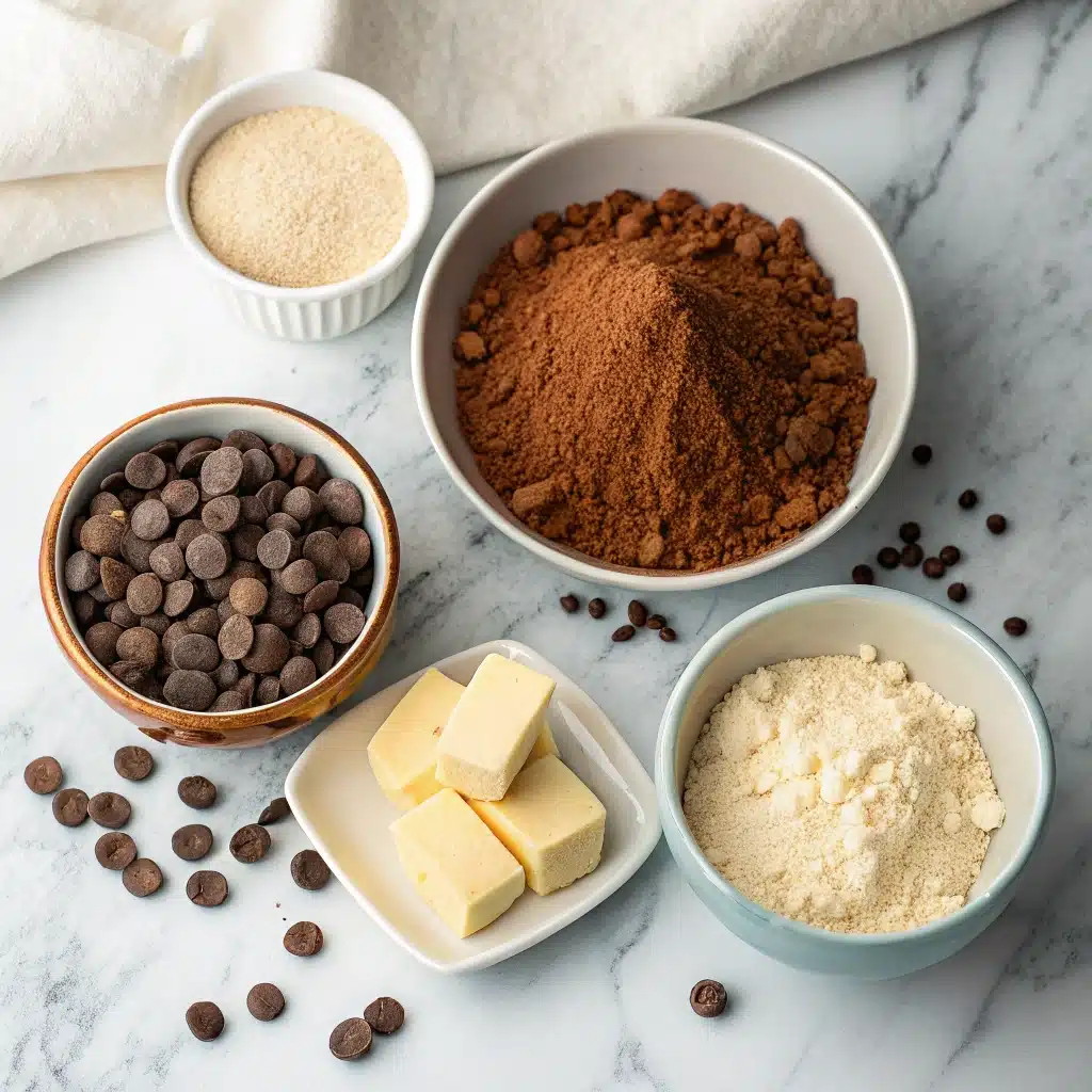 almond flour chocolate cookies ingredients