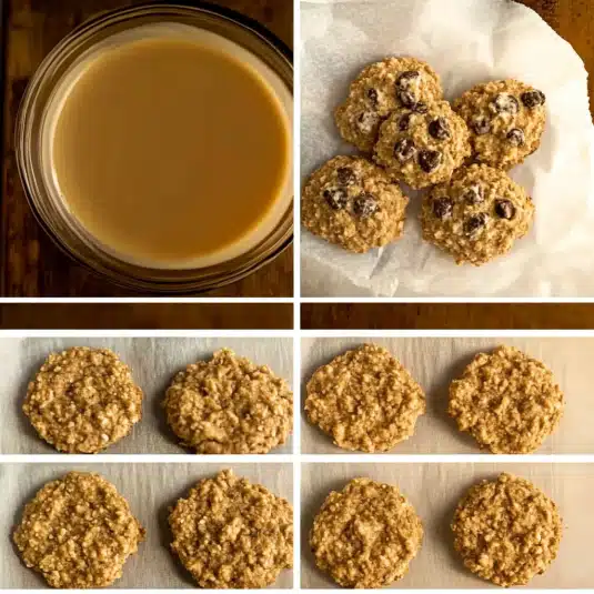 step-by-step-3-Ingredient-Oatmeal-Cookie